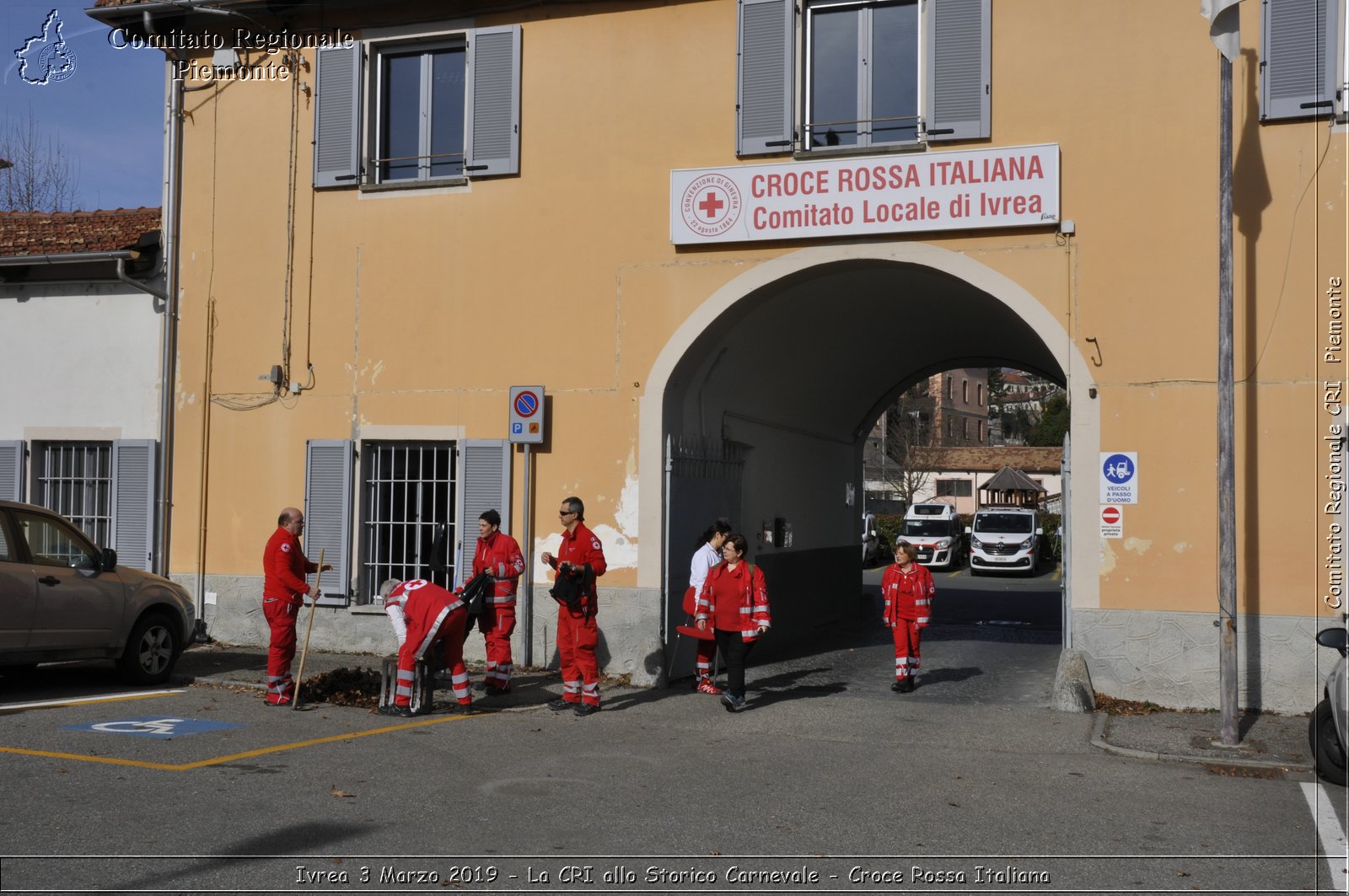 Ivrea 3 Marzo 2019 - La CRI allo Storico Carnevale - Croce Rossa Italiana - Comitato Regionale del Piemonte
