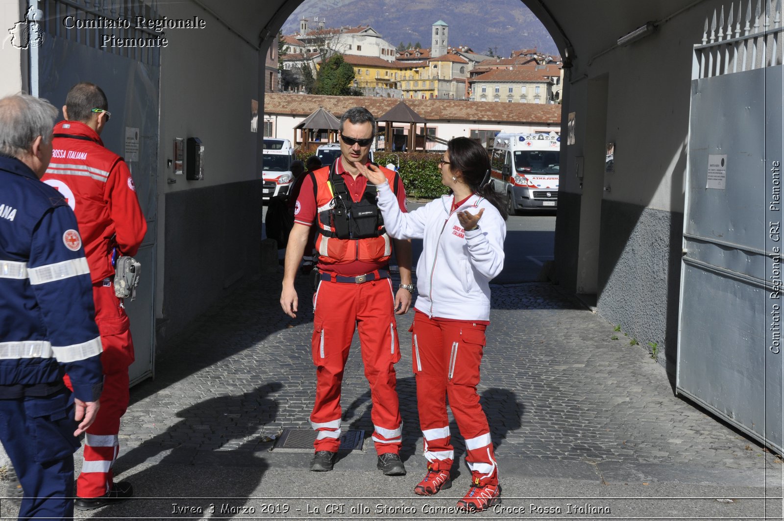 Ivrea 3 Marzo 2019 - La CRI allo Storico Carnevale - Croce Rossa Italiana - Comitato Regionale del Piemonte