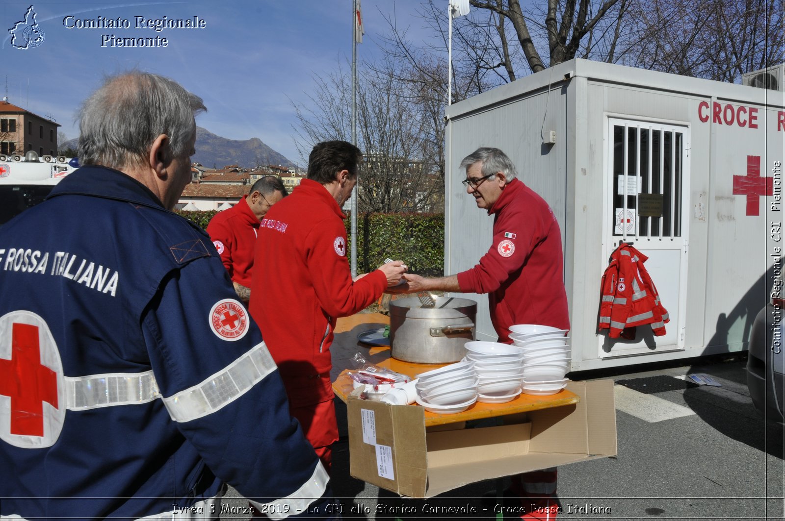 Ivrea 3 Marzo 2019 - La CRI allo Storico Carnevale - Croce Rossa Italiana - Comitato Regionale del Piemonte