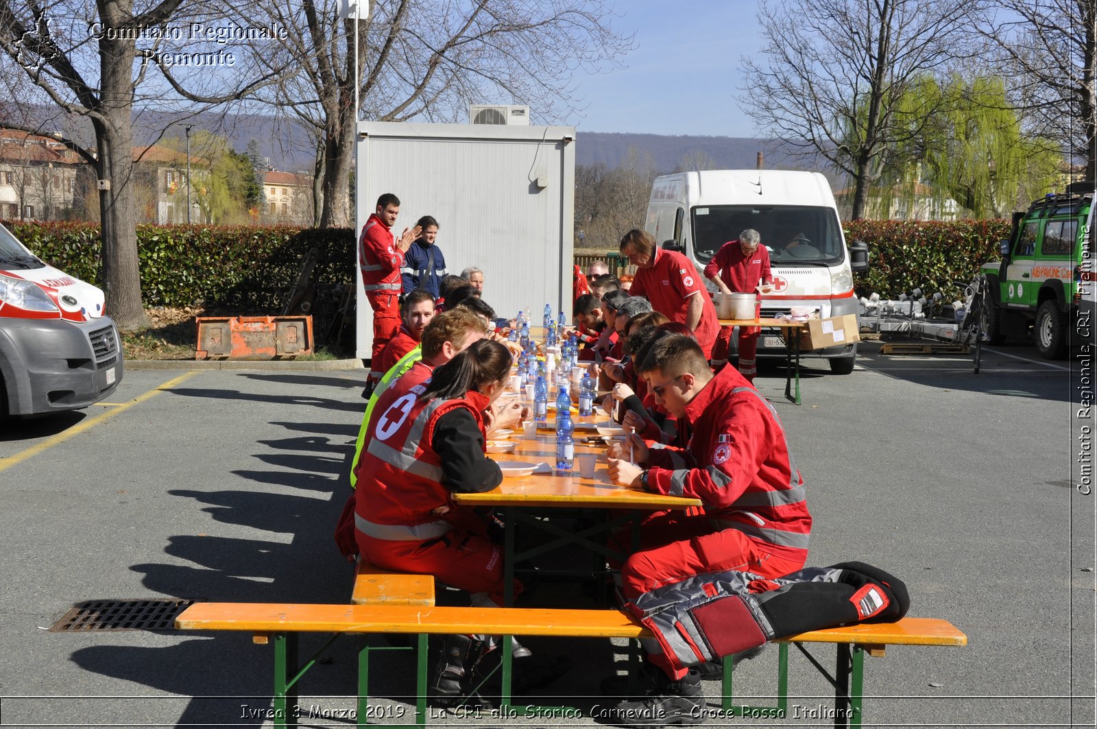 Ivrea 3 Marzo 2019 - La CRI allo Storico Carnevale - Croce Rossa Italiana - Comitato Regionale del Piemonte