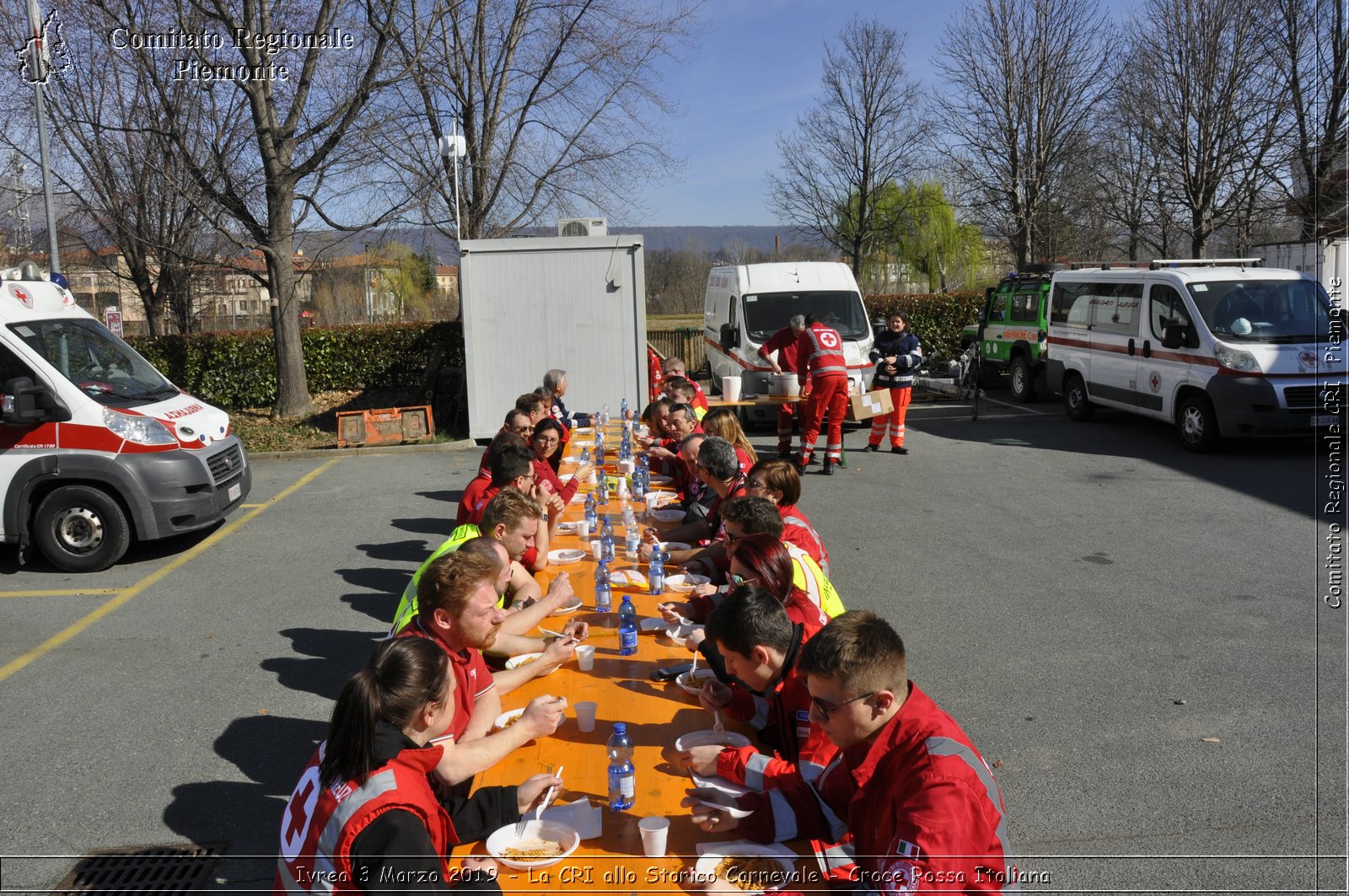 Ivrea 3 Marzo 2019 - La CRI allo Storico Carnevale - Croce Rossa Italiana - Comitato Regionale del Piemonte