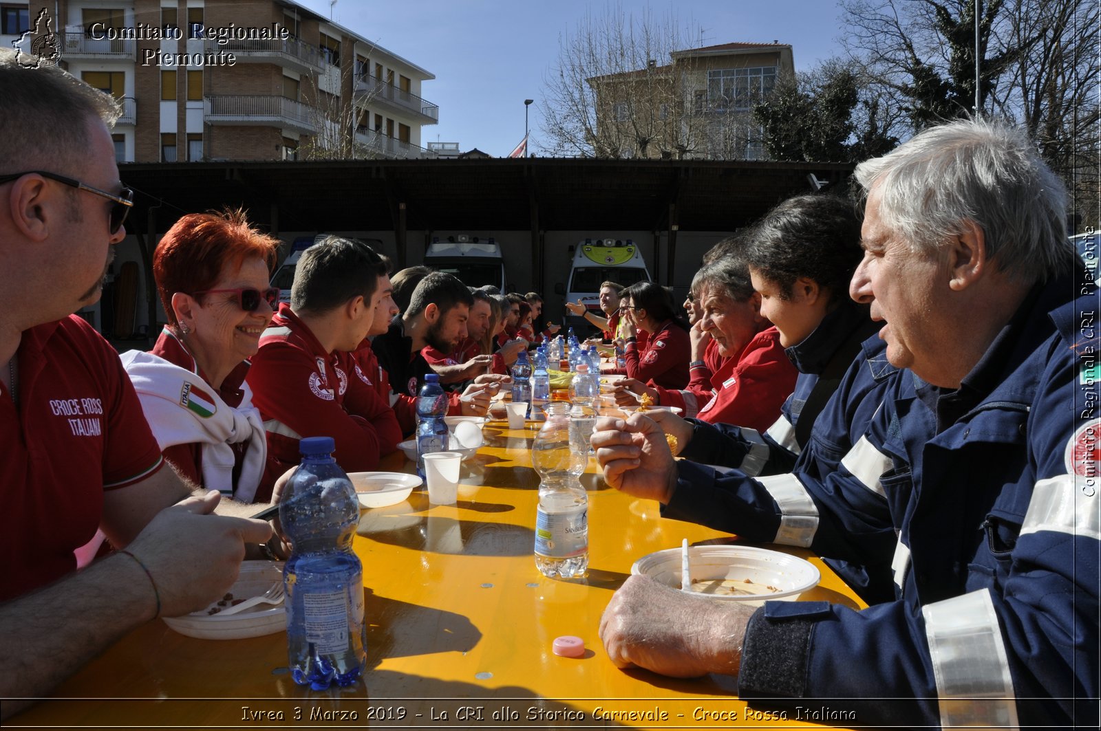 Ivrea 3 Marzo 2019 - La CRI allo Storico Carnevale - Croce Rossa Italiana - Comitato Regionale del Piemonte