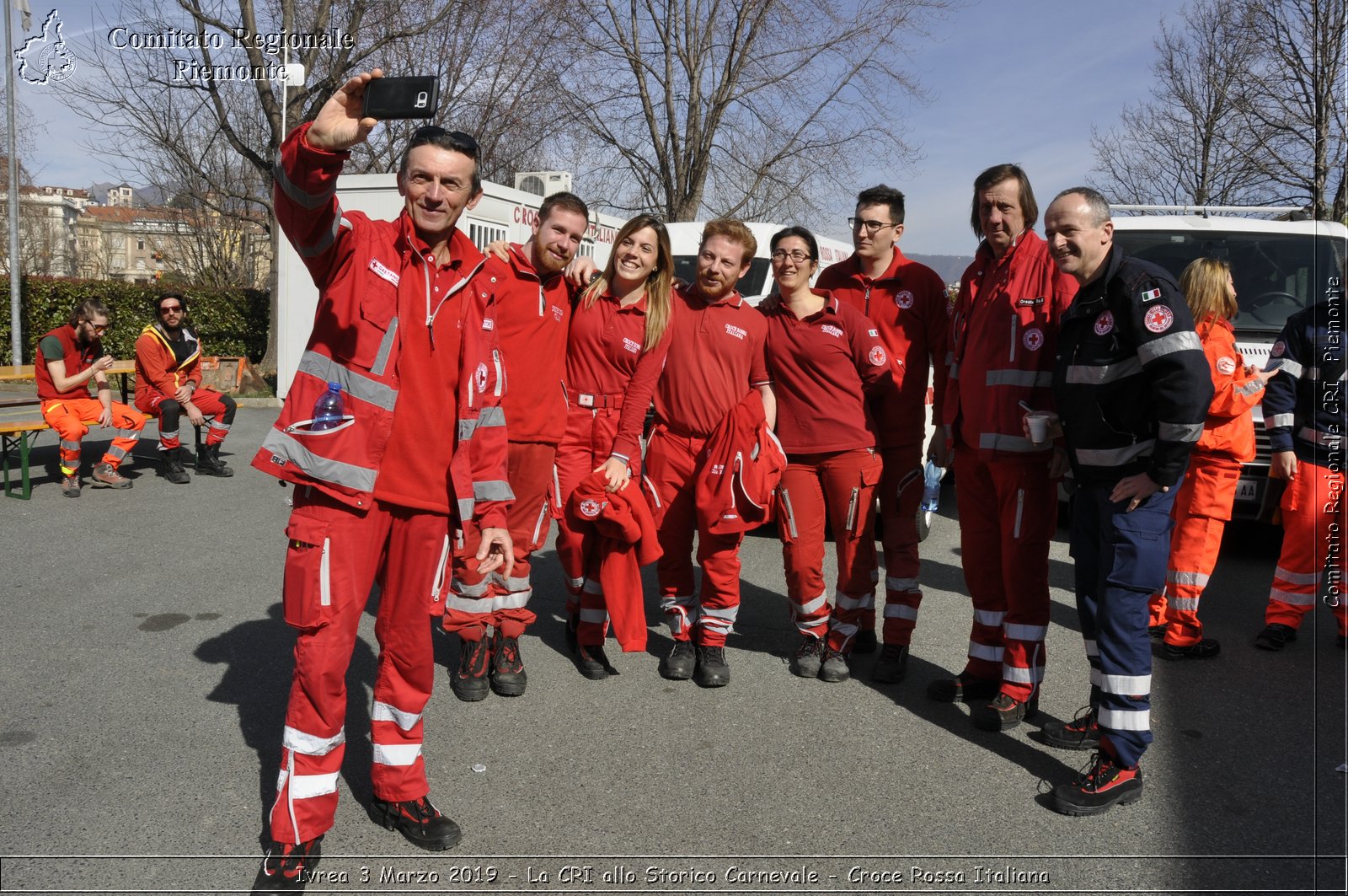 Ivrea 3 Marzo 2019 - La CRI allo Storico Carnevale - Croce Rossa Italiana - Comitato Regionale del Piemonte