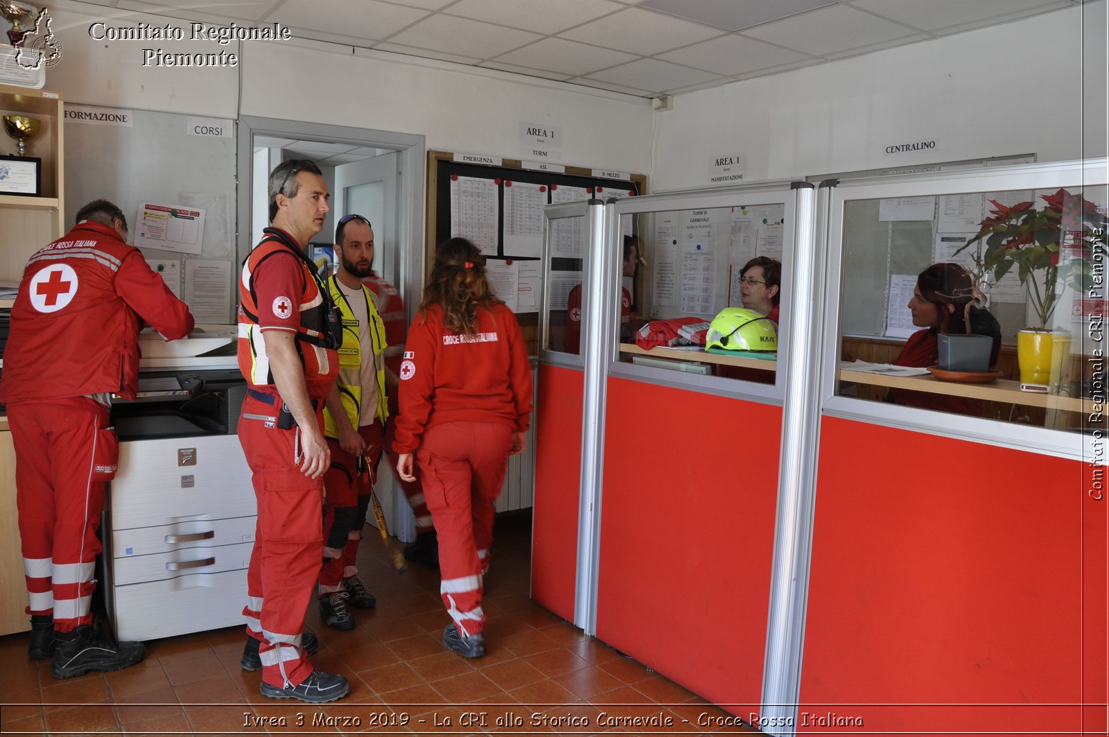 Ivrea 3 Marzo 2019 - La CRI allo Storico Carnevale - Croce Rossa Italiana - Comitato Regionale del Piemonte