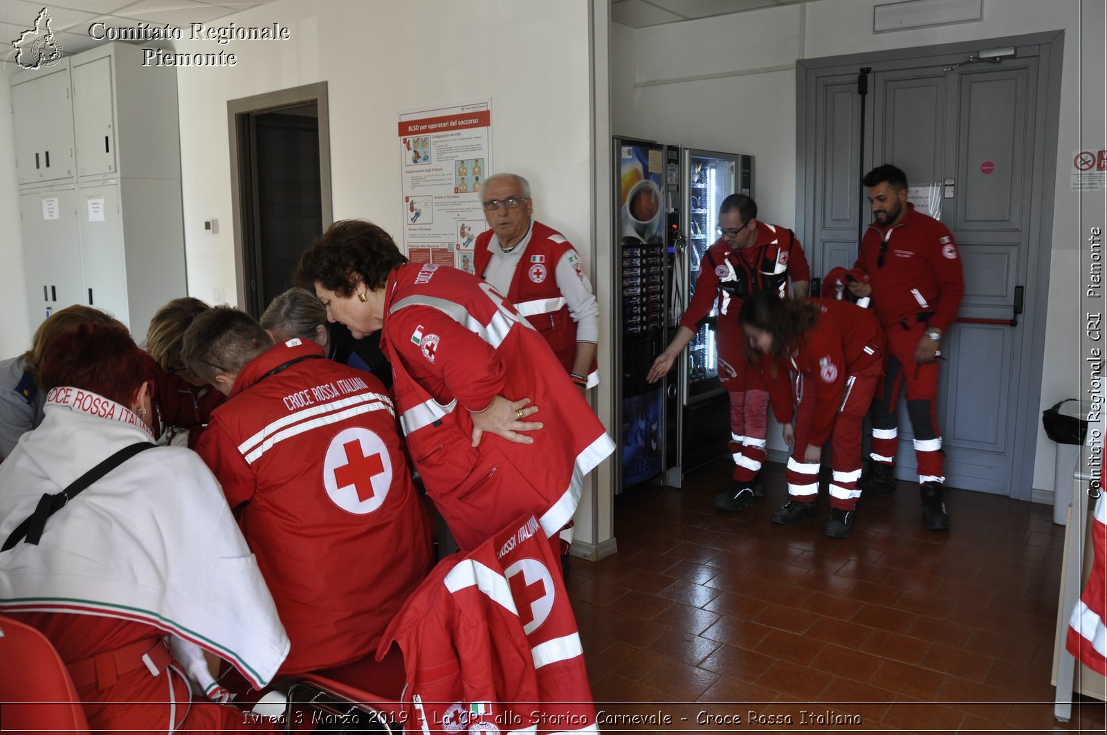 Ivrea 3 Marzo 2019 - La CRI allo Storico Carnevale - Croce Rossa Italiana - Comitato Regionale del Piemonte