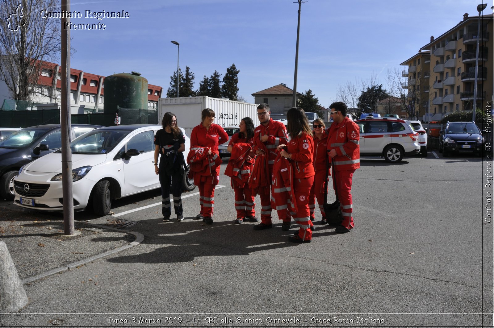 Ivrea 3 Marzo 2019 - La CRI allo Storico Carnevale - Croce Rossa Italiana - Comitato Regionale del Piemonte