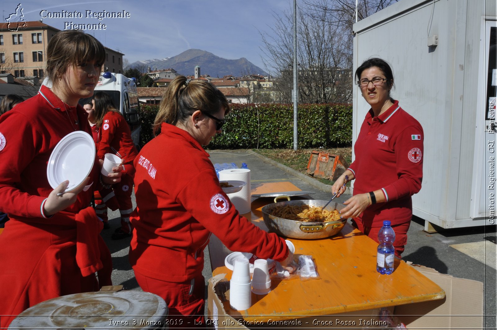 Ivrea 3 Marzo 2019 - La CRI allo Storico Carnevale - Croce Rossa Italiana - Comitato Regionale del Piemonte