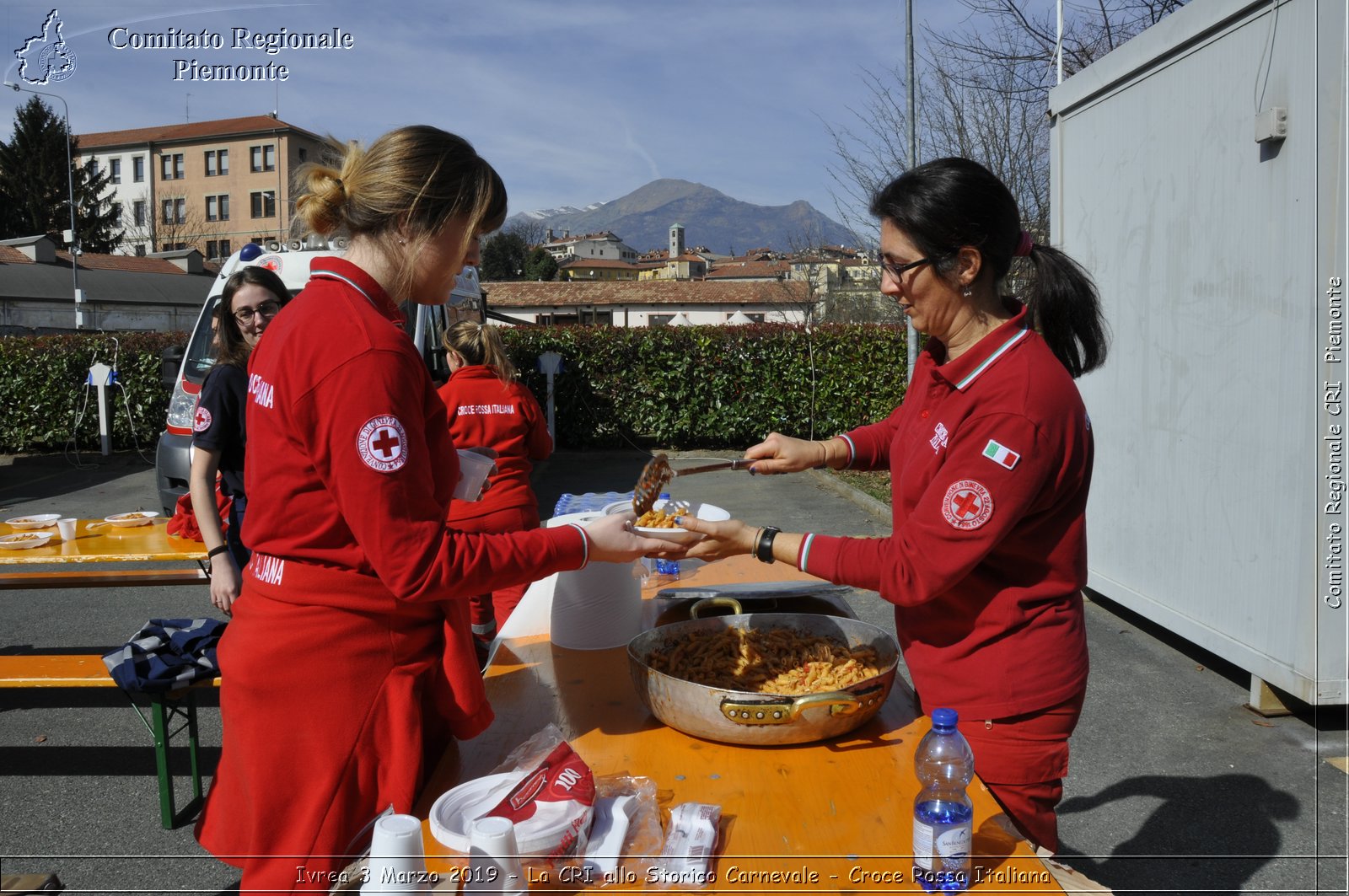 Ivrea 3 Marzo 2019 - La CRI allo Storico Carnevale - Croce Rossa Italiana - Comitato Regionale del Piemonte