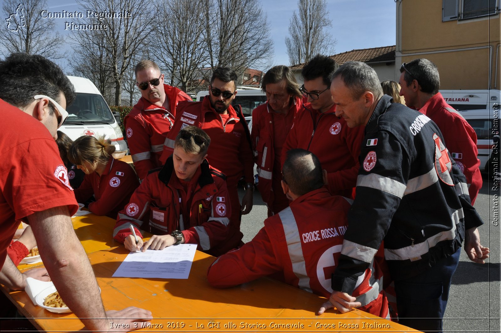 Ivrea 3 Marzo 2019 - La CRI allo Storico Carnevale - Croce Rossa Italiana - Comitato Regionale del Piemonte