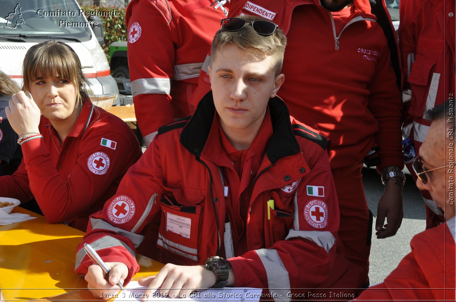 Ivrea 3 Marzo 2019 - La CRI allo Storico Carnevale - Croce Rossa Italiana - Comitato Regionale del Piemonte