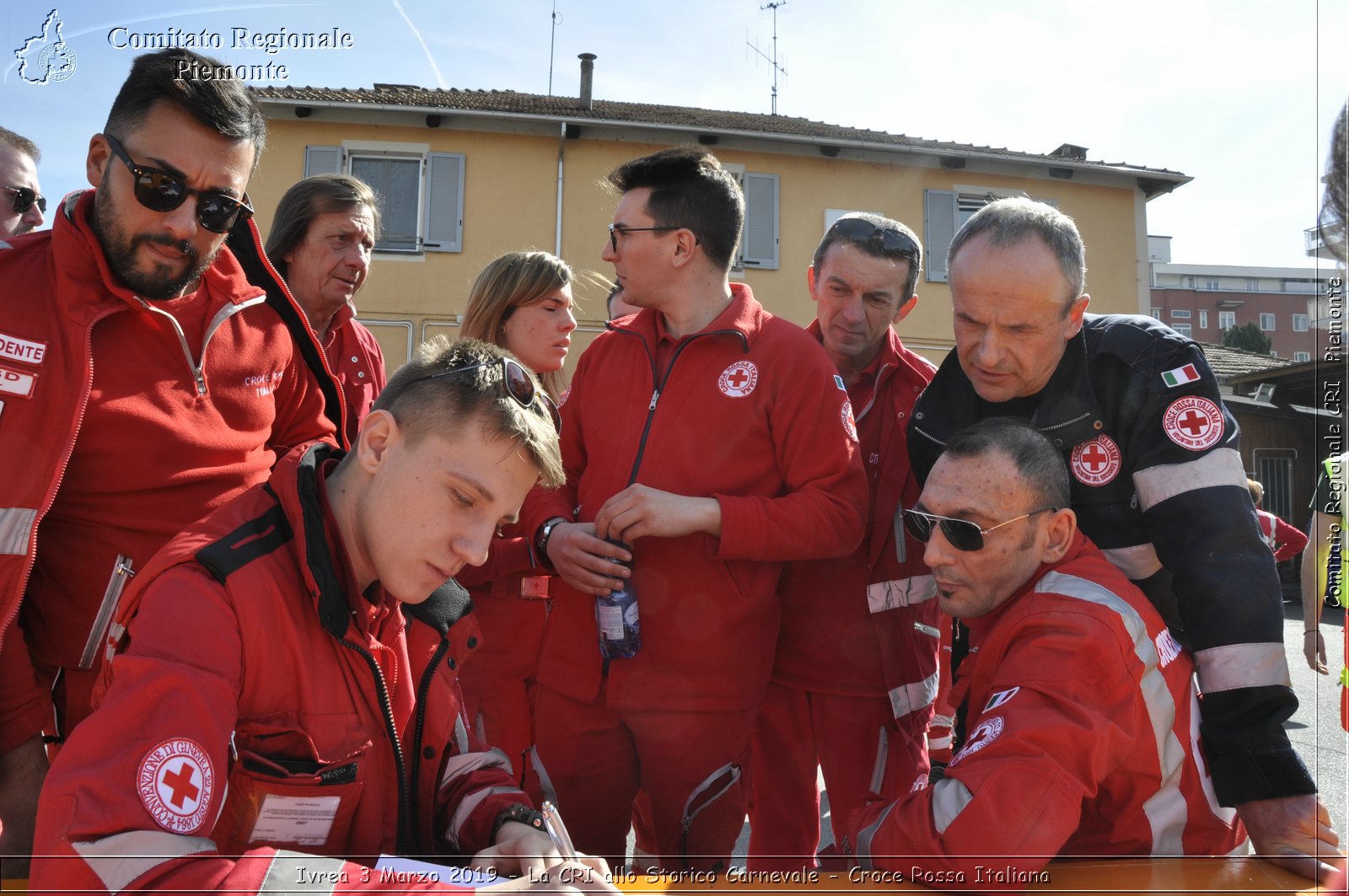 Ivrea 3 Marzo 2019 - La CRI allo Storico Carnevale - Croce Rossa Italiana - Comitato Regionale del Piemonte