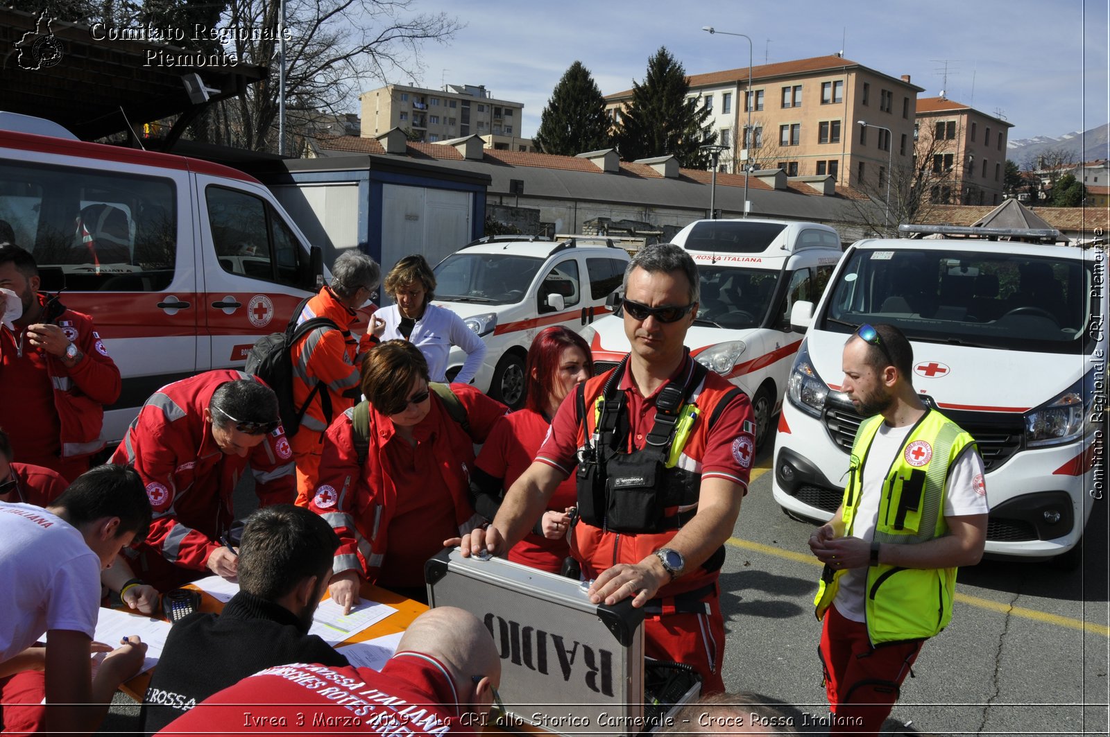 Ivrea 3 Marzo 2019 - La CRI allo Storico Carnevale - Croce Rossa Italiana - Comitato Regionale del Piemonte