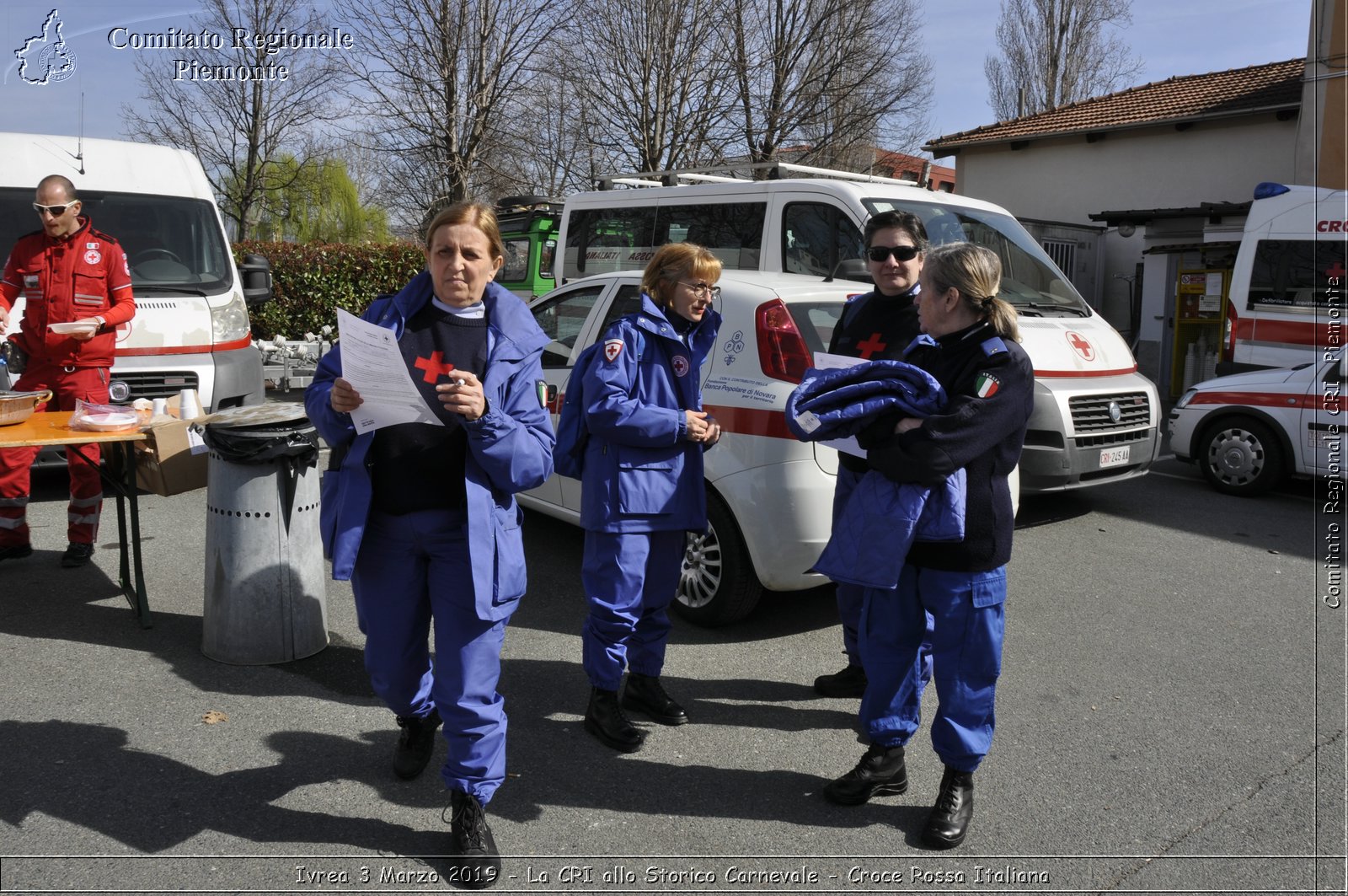 Ivrea 3 Marzo 2019 - La CRI allo Storico Carnevale - Croce Rossa Italiana - Comitato Regionale del Piemonte