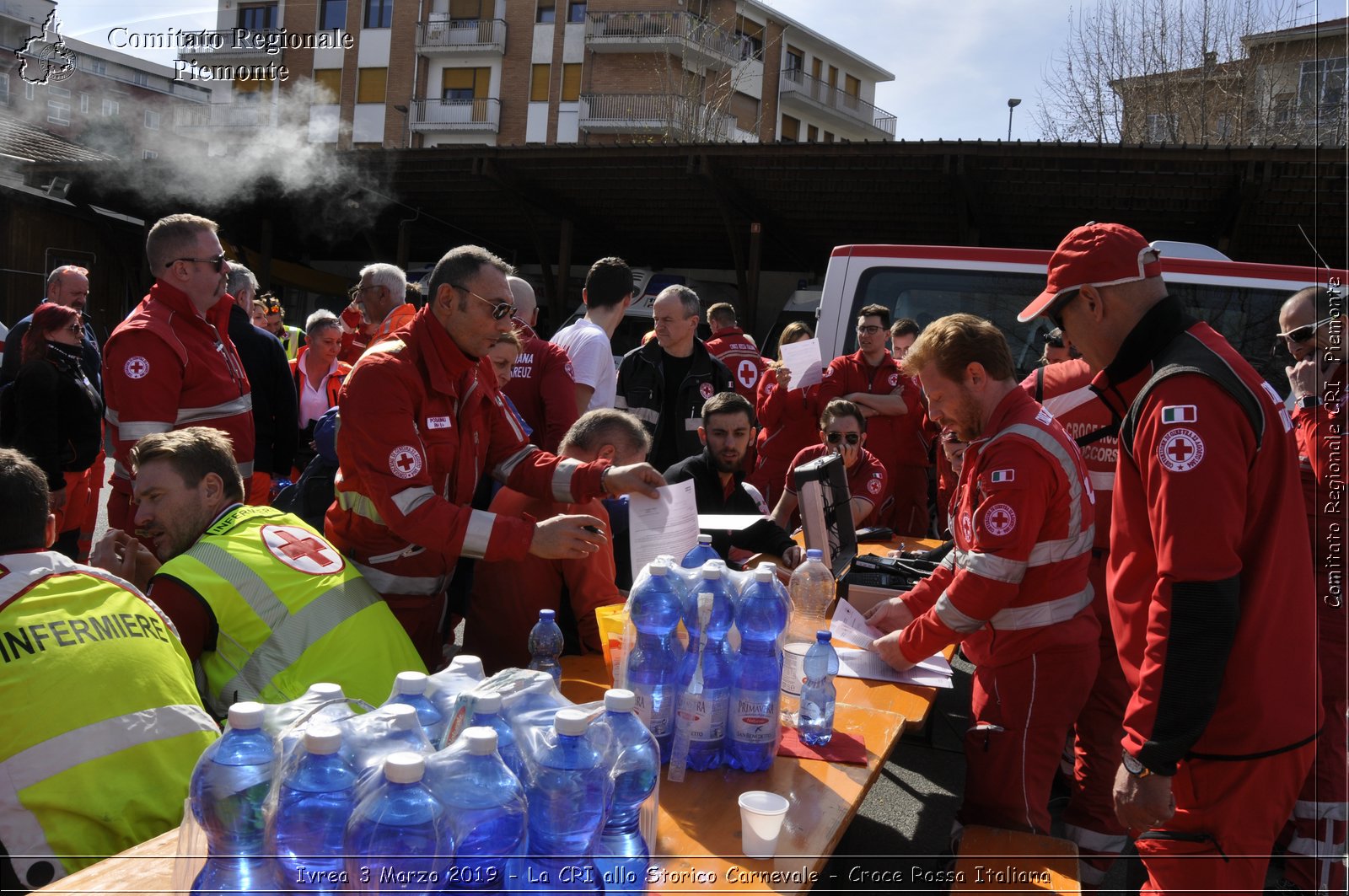 Ivrea 3 Marzo 2019 - La CRI allo Storico Carnevale - Croce Rossa Italiana - Comitato Regionale del Piemonte