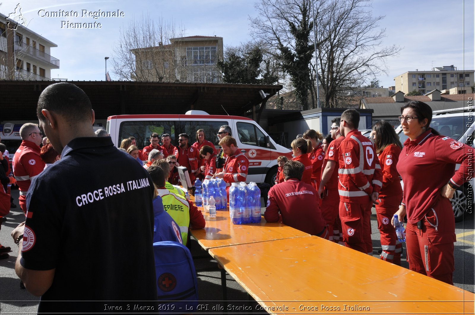 Ivrea 3 Marzo 2019 - La CRI allo Storico Carnevale - Croce Rossa Italiana - Comitato Regionale del Piemonte