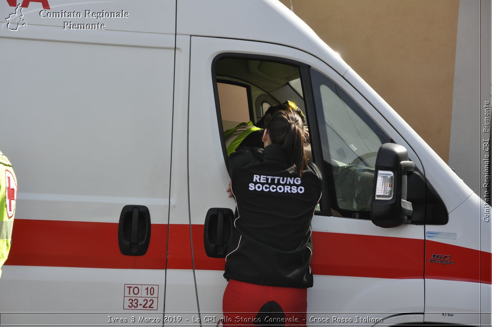 Ivrea 3 Marzo 2019 - La CRI allo Storico Carnevale - Croce Rossa Italiana - Comitato Regionale del Piemonte