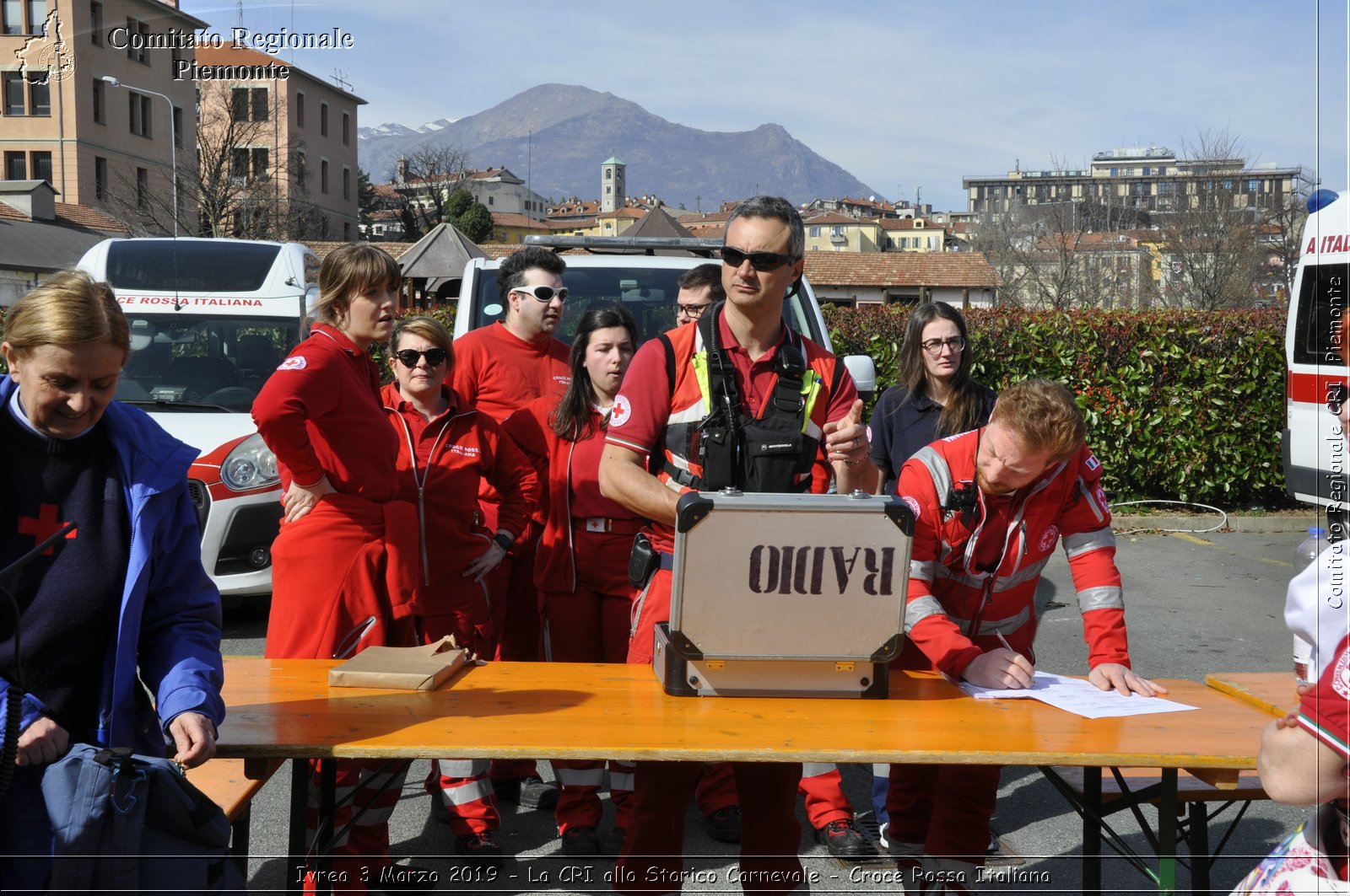 Ivrea 3 Marzo 2019 - La CRI allo Storico Carnevale - Croce Rossa Italiana - Comitato Regionale del Piemonte