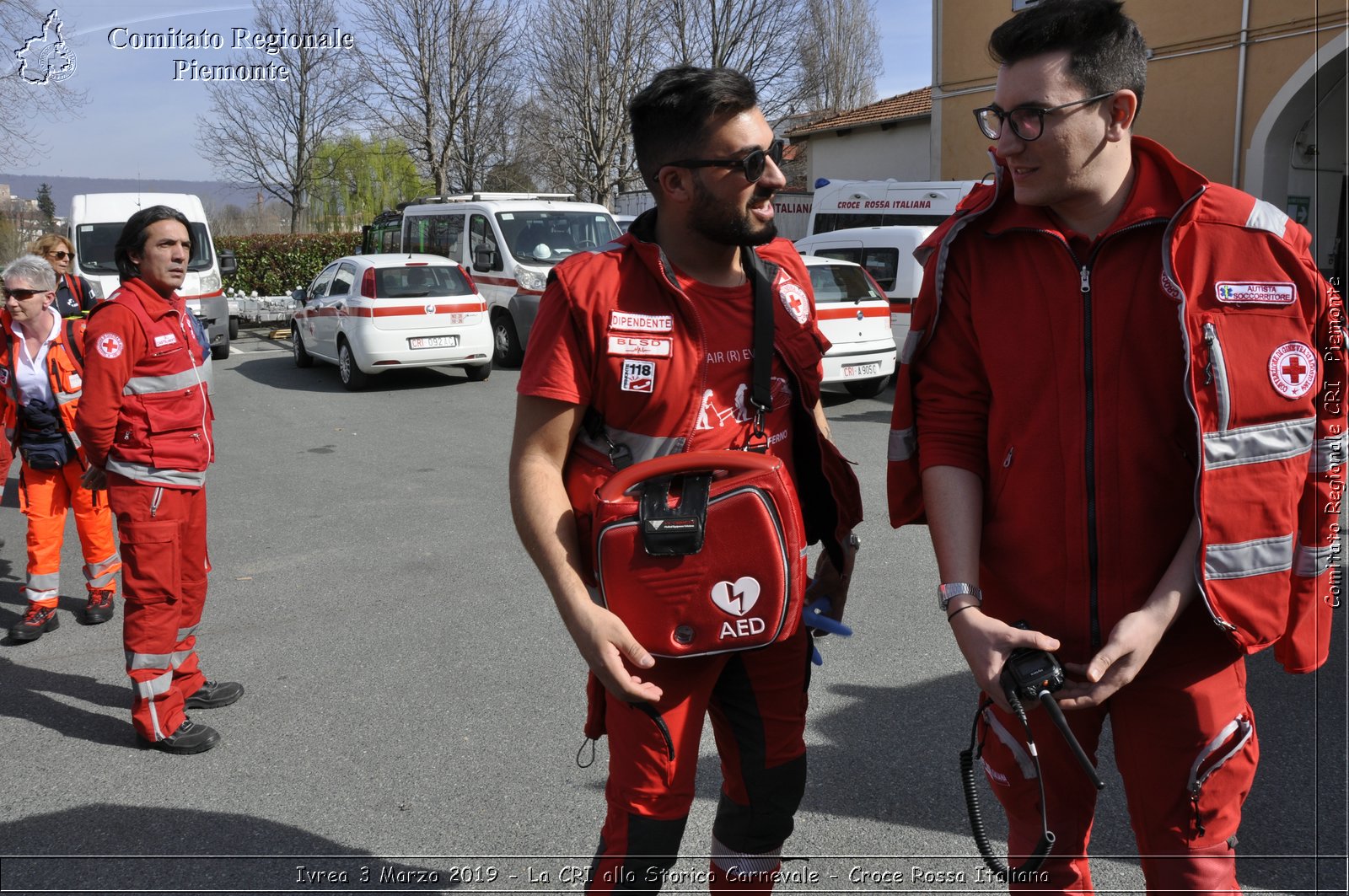 Ivrea 3 Marzo 2019 - La CRI allo Storico Carnevale - Croce Rossa Italiana - Comitato Regionale del Piemonte