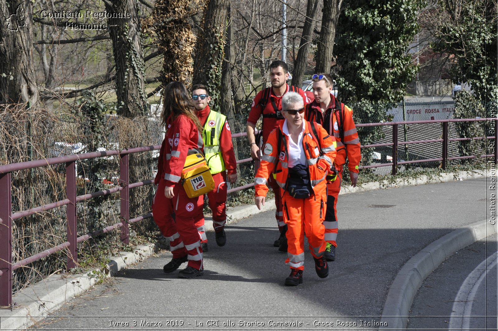 Ivrea 3 Marzo 2019 - La CRI allo Storico Carnevale - Croce Rossa Italiana - Comitato Regionale del Piemonte