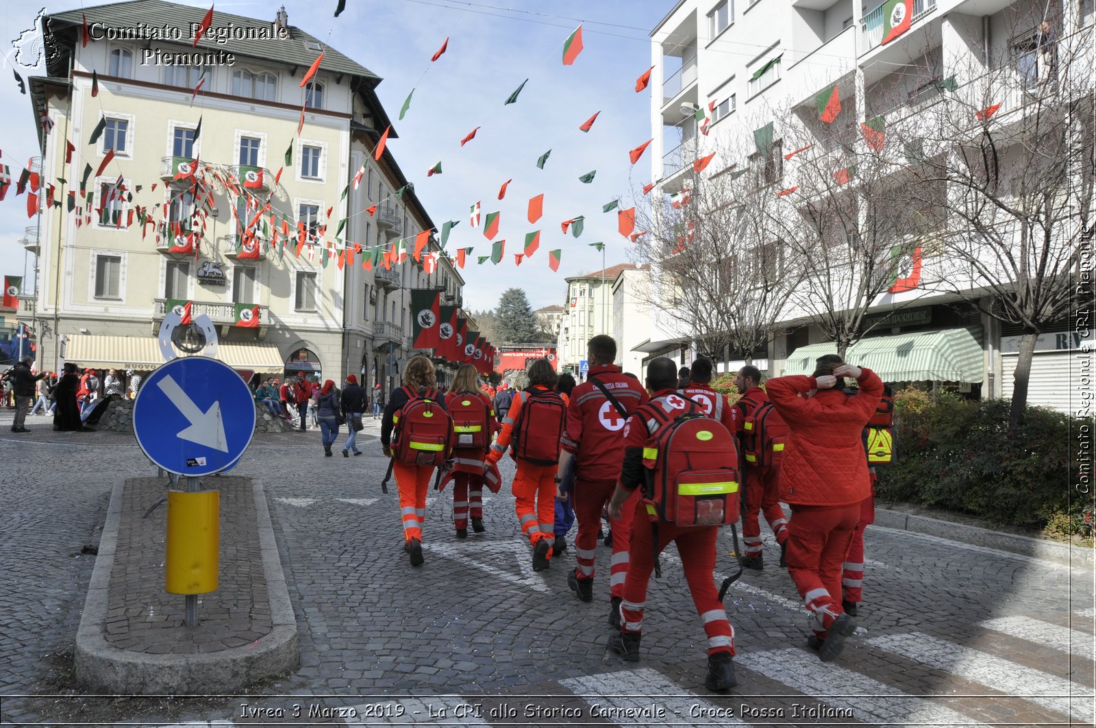 Ivrea 3 Marzo 2019 - La CRI allo Storico Carnevale - Croce Rossa Italiana - Comitato Regionale del Piemonte