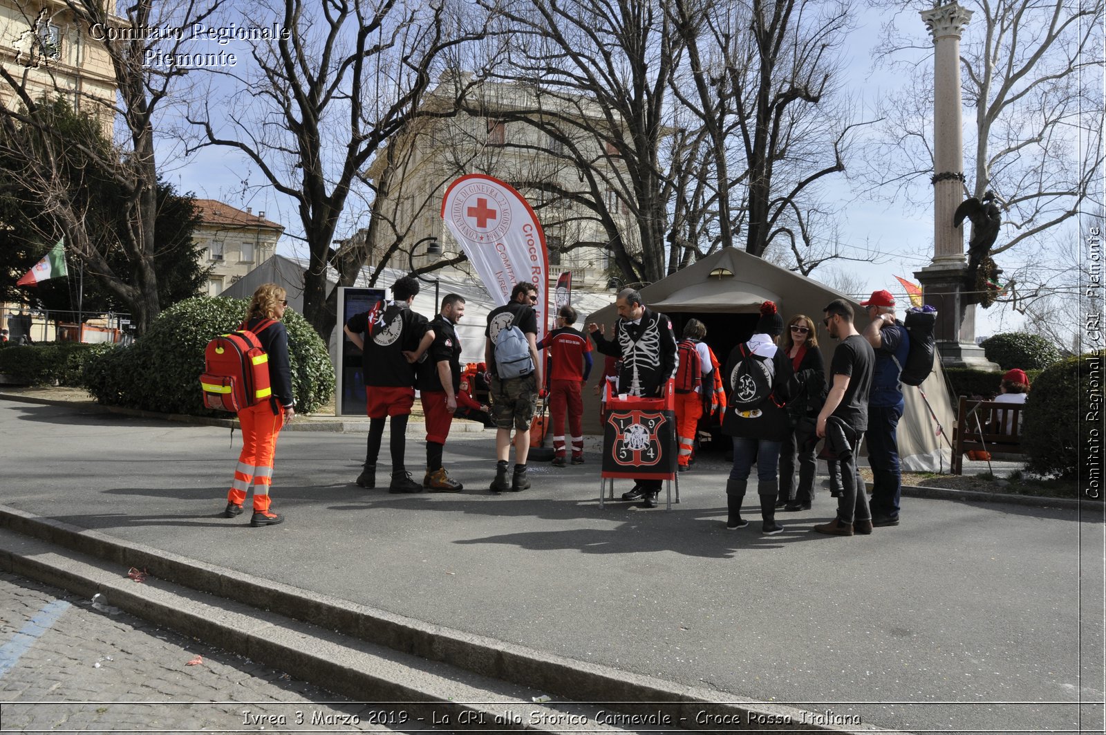 Ivrea 3 Marzo 2019 - La CRI allo Storico Carnevale - Croce Rossa Italiana - Comitato Regionale del Piemonte