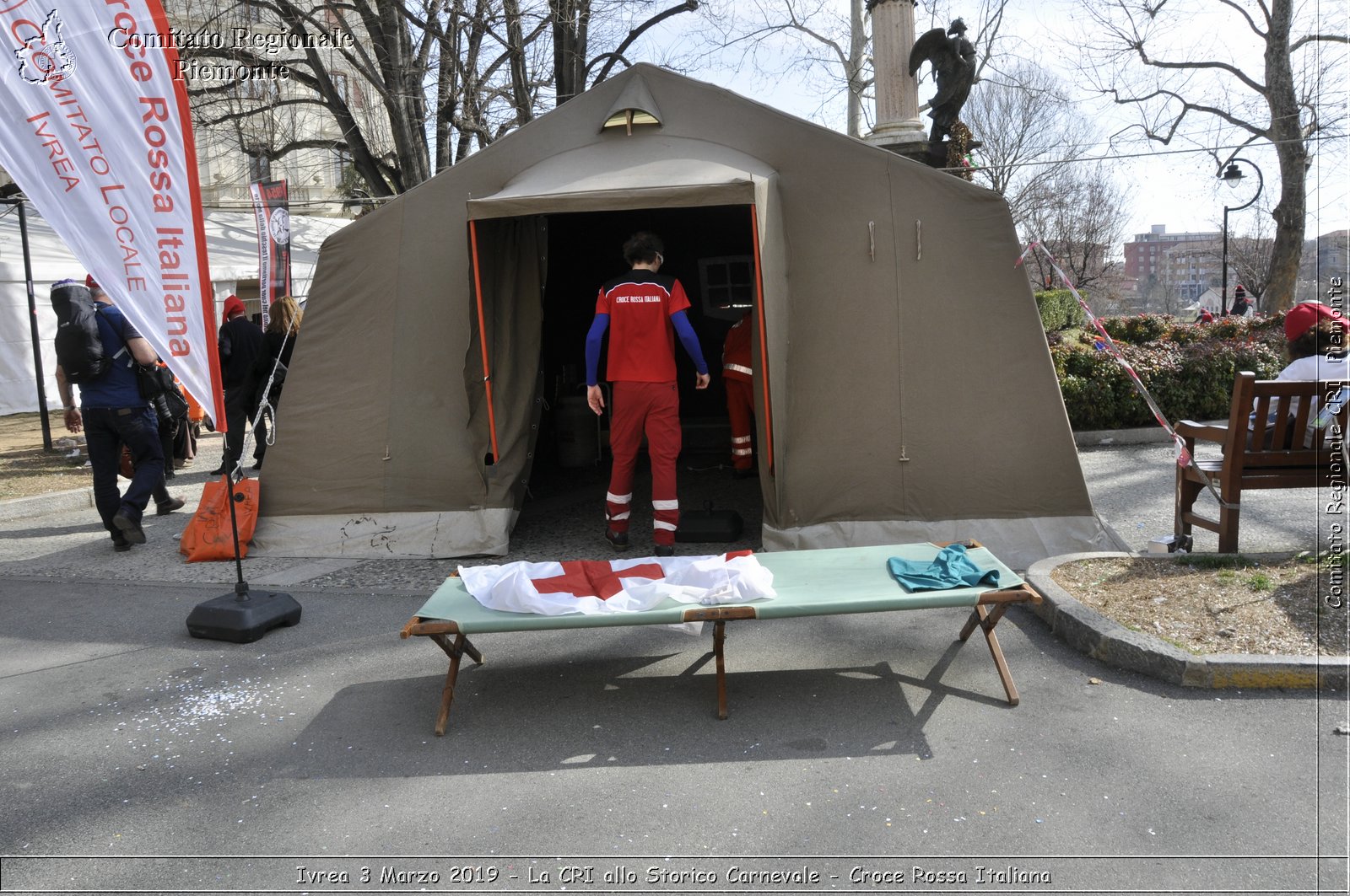 Ivrea 3 Marzo 2019 - La CRI allo Storico Carnevale - Croce Rossa Italiana - Comitato Regionale del Piemonte