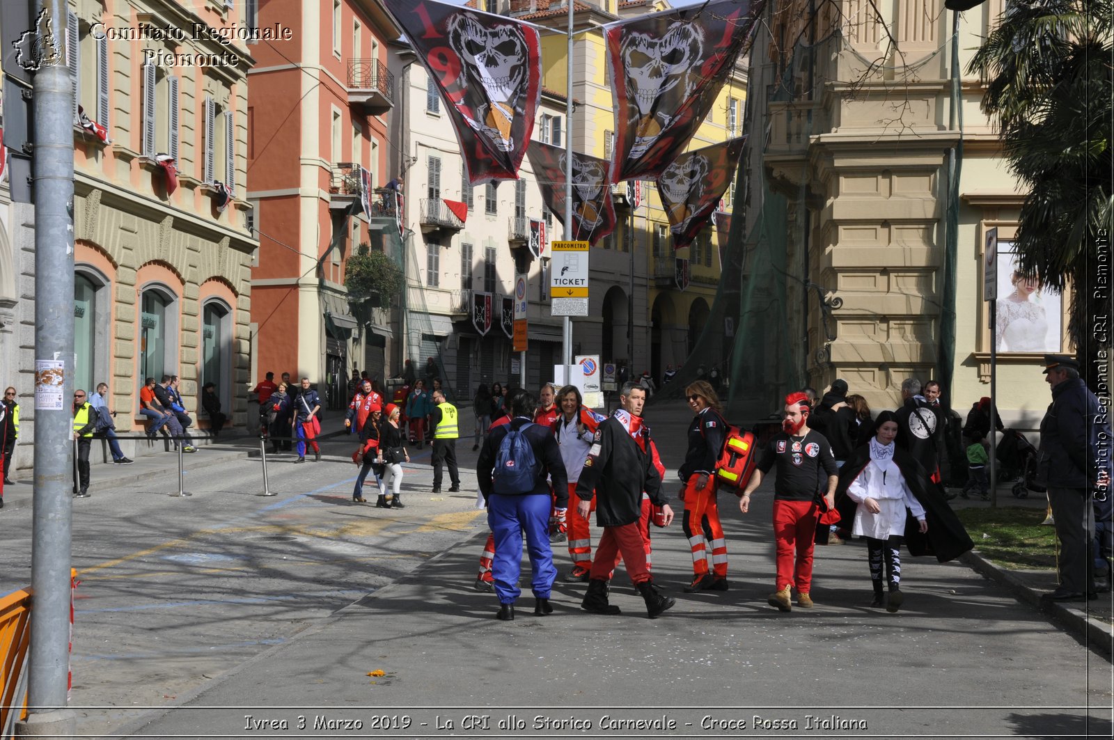 Ivrea 3 Marzo 2019 - La CRI allo Storico Carnevale - Croce Rossa Italiana - Comitato Regionale del Piemonte