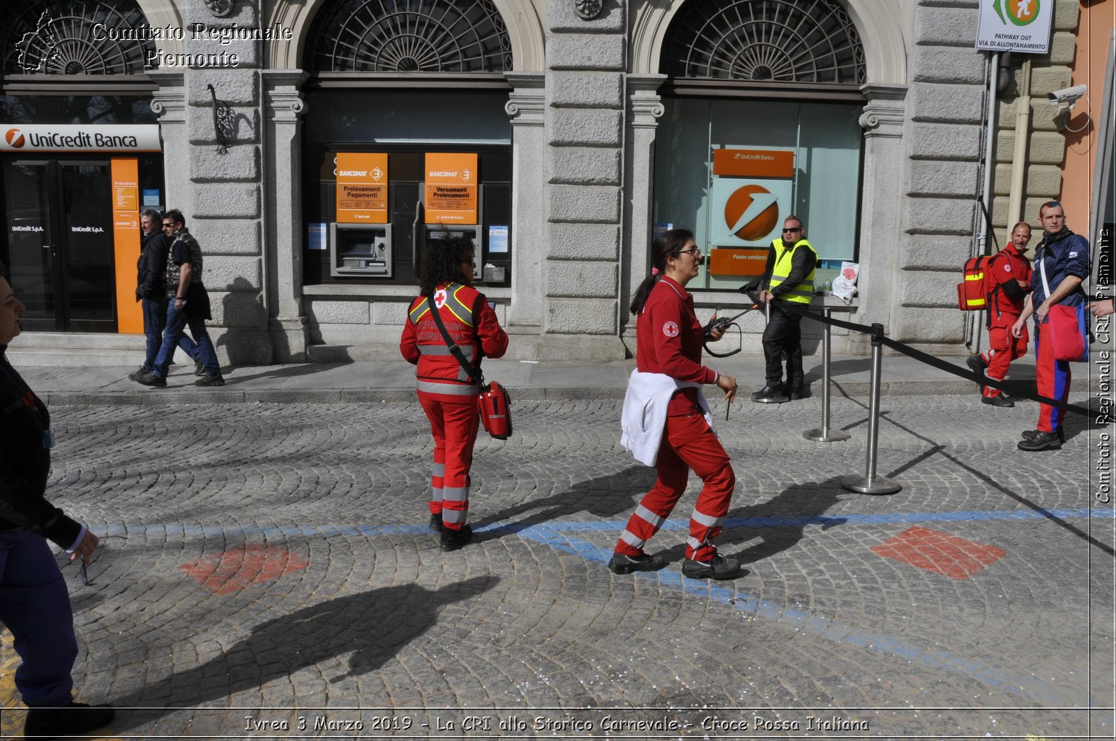 Ivrea 3 Marzo 2019 - La CRI allo Storico Carnevale - Croce Rossa Italiana - Comitato Regionale del Piemonte