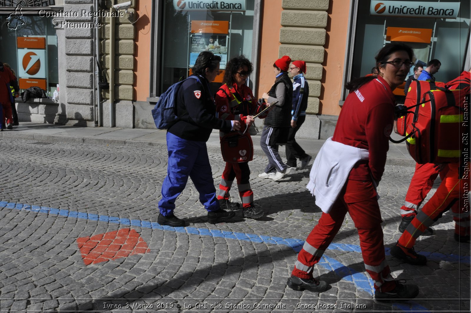 Ivrea 3 Marzo 2019 - La CRI allo Storico Carnevale - Croce Rossa Italiana - Comitato Regionale del Piemonte