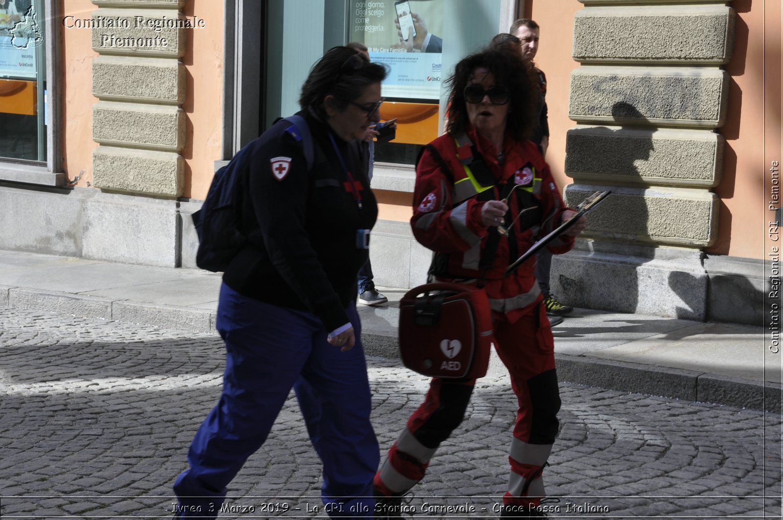 Ivrea 3 Marzo 2019 - La CRI allo Storico Carnevale - Croce Rossa Italiana - Comitato Regionale del Piemonte