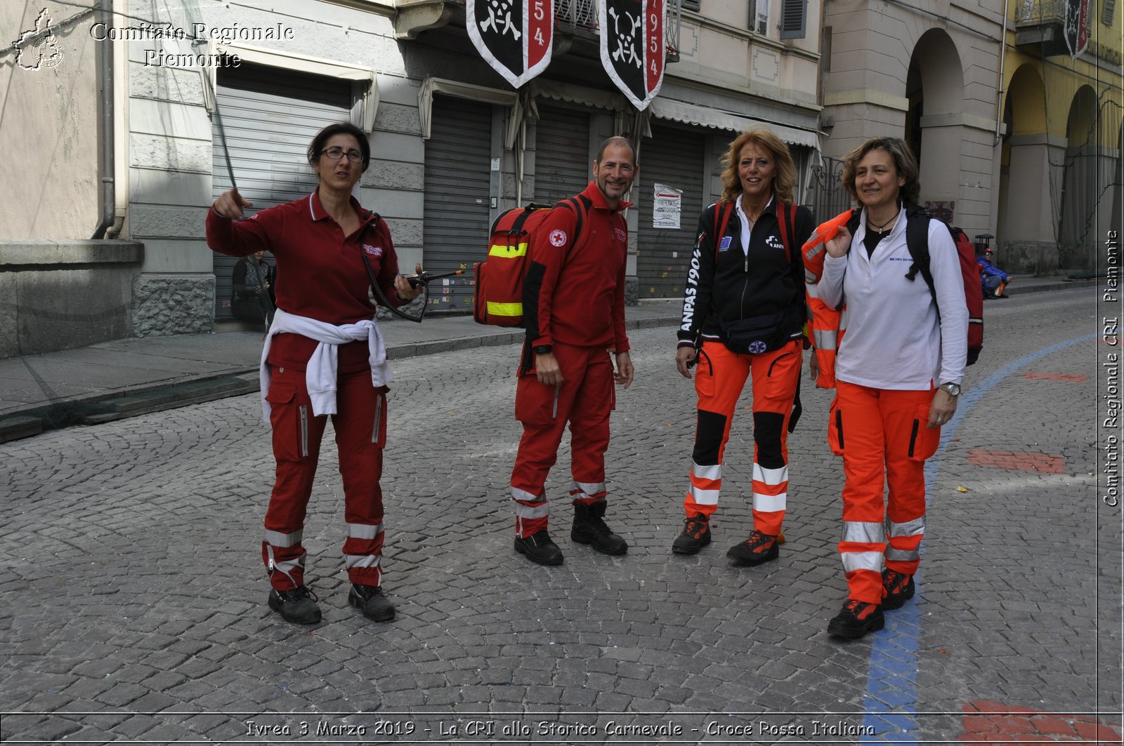 Ivrea 3 Marzo 2019 - La CRI allo Storico Carnevale - Croce Rossa Italiana - Comitato Regionale del Piemonte