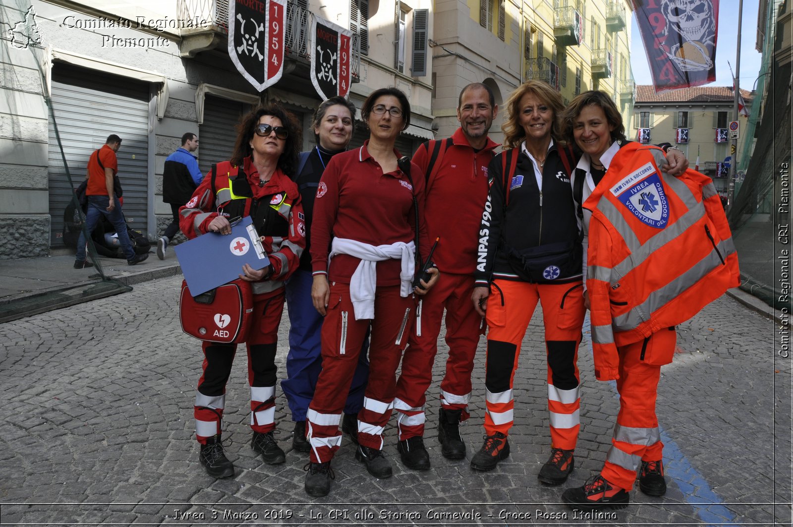 Ivrea 3 Marzo 2019 - La CRI allo Storico Carnevale - Croce Rossa Italiana - Comitato Regionale del Piemonte