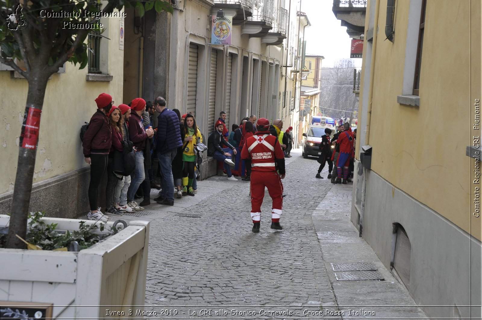 Ivrea 3 Marzo 2019 - La CRI allo Storico Carnevale - Croce Rossa Italiana - Comitato Regionale del Piemonte