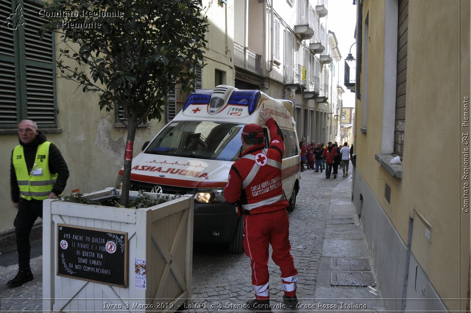 Ivrea 3 Marzo 2019 - La CRI allo Storico Carnevale - Croce Rossa Italiana - Comitato Regionale del Piemonte