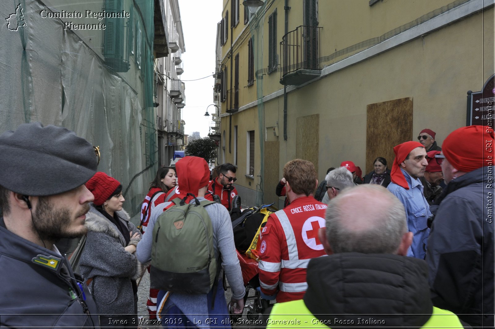 Ivrea 3 Marzo 2019 - La CRI allo Storico Carnevale - Croce Rossa Italiana - Comitato Regionale del Piemonte