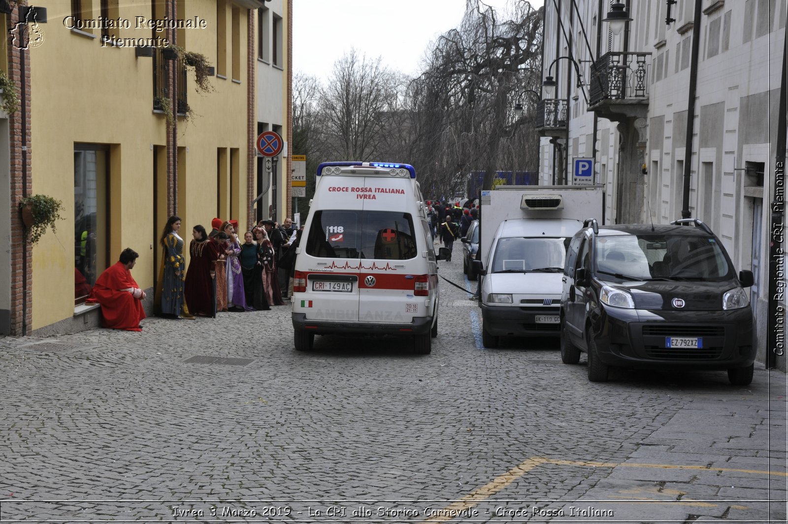 Ivrea 3 Marzo 2019 - La CRI allo Storico Carnevale - Croce Rossa Italiana - Comitato Regionale del Piemonte