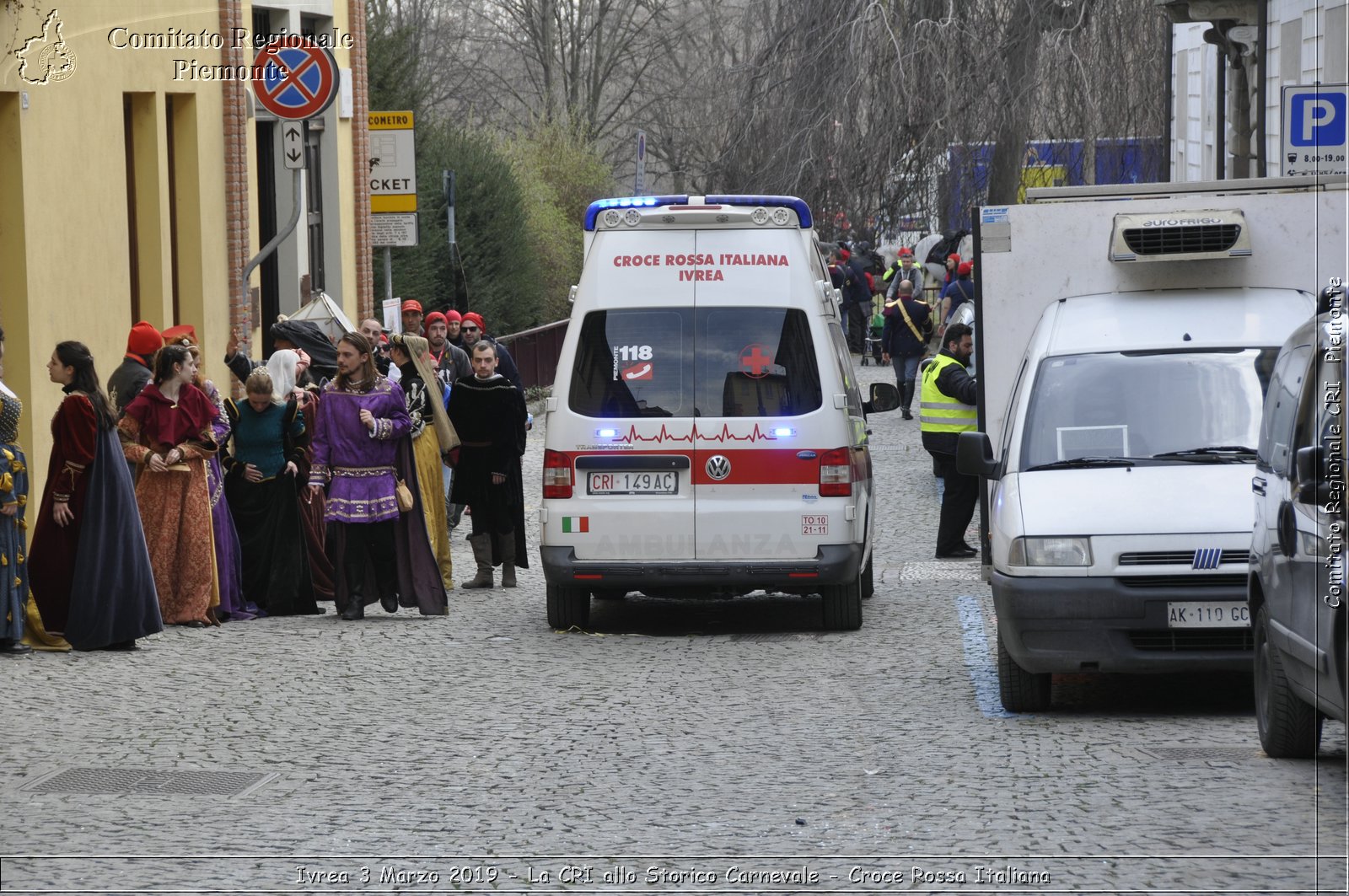 Ivrea 3 Marzo 2019 - La CRI allo Storico Carnevale - Croce Rossa Italiana - Comitato Regionale del Piemonte