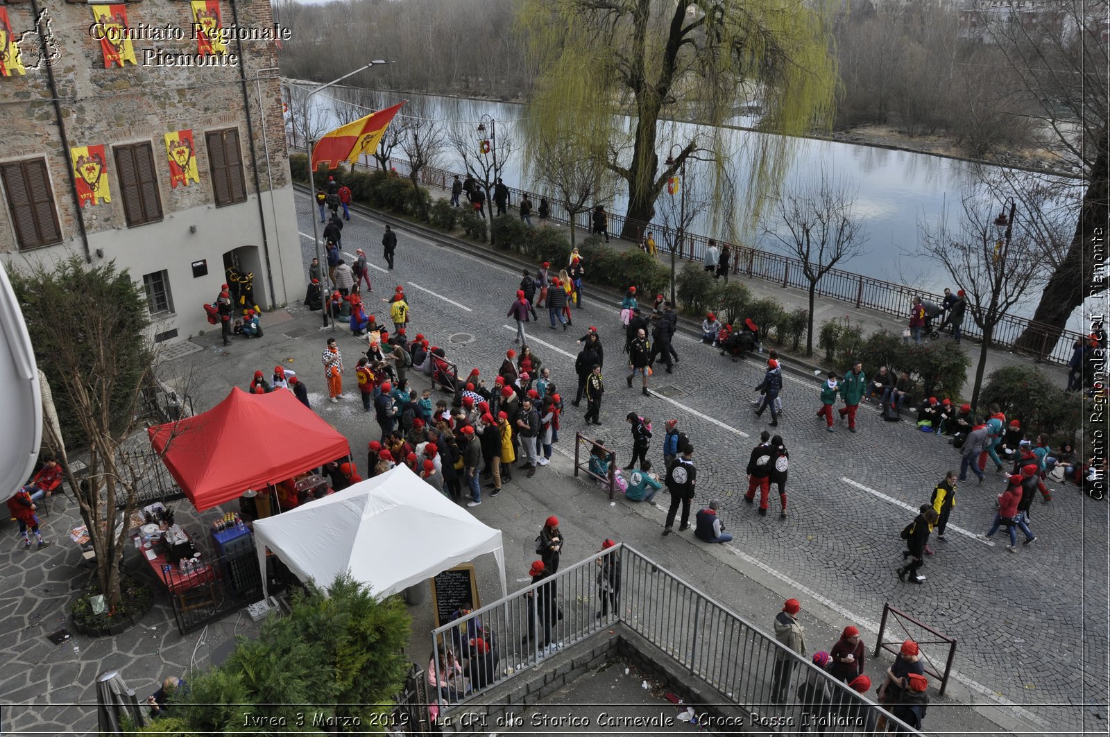 Ivrea 3 Marzo 2019 - La CRI allo Storico Carnevale - Croce Rossa Italiana - Comitato Regionale del Piemonte