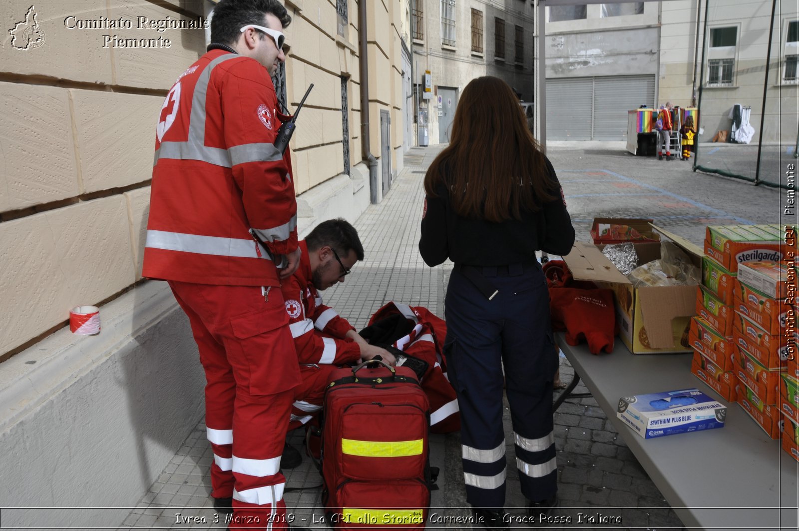 Ivrea 3 Marzo 2019 - La CRI allo Storico Carnevale - Croce Rossa Italiana - Comitato Regionale del Piemonte