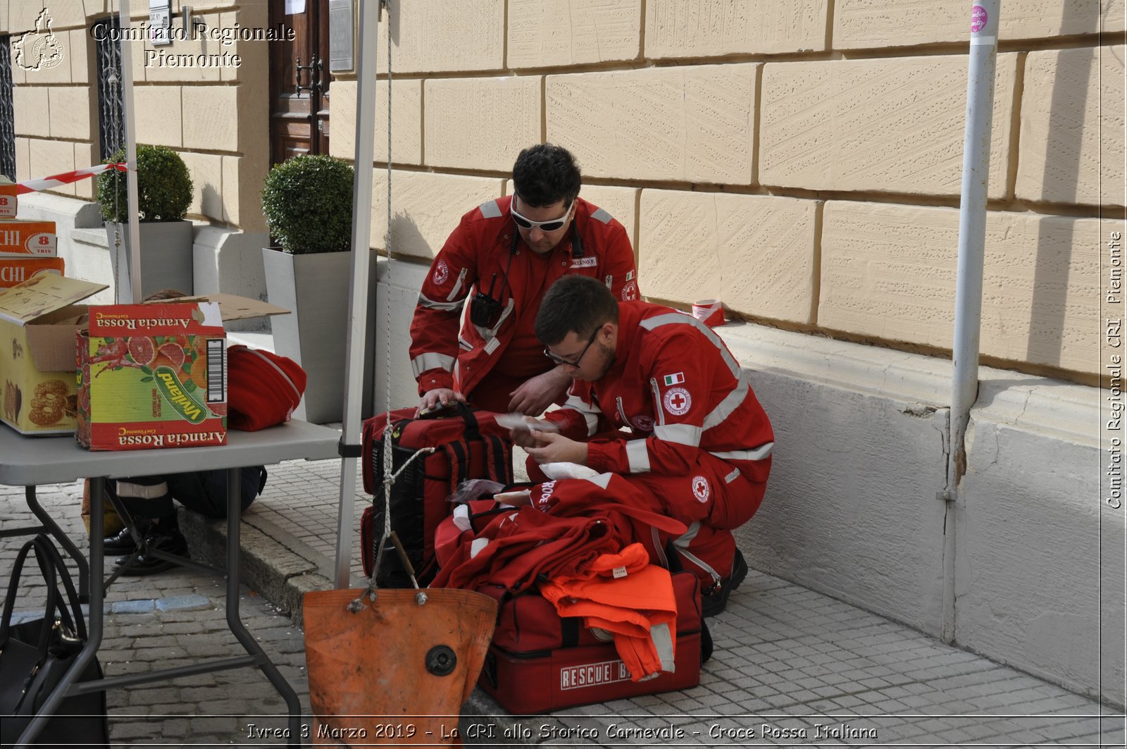 Ivrea 3 Marzo 2019 - La CRI allo Storico Carnevale - Croce Rossa Italiana - Comitato Regionale del Piemonte