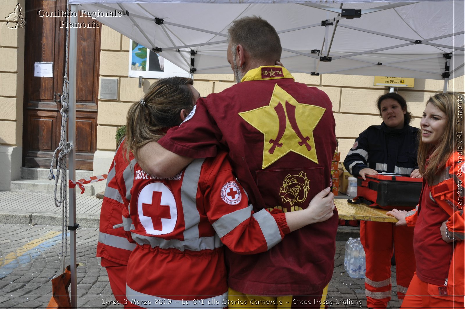 Ivrea 3 Marzo 2019 - La CRI allo Storico Carnevale - Croce Rossa Italiana - Comitato Regionale del Piemonte