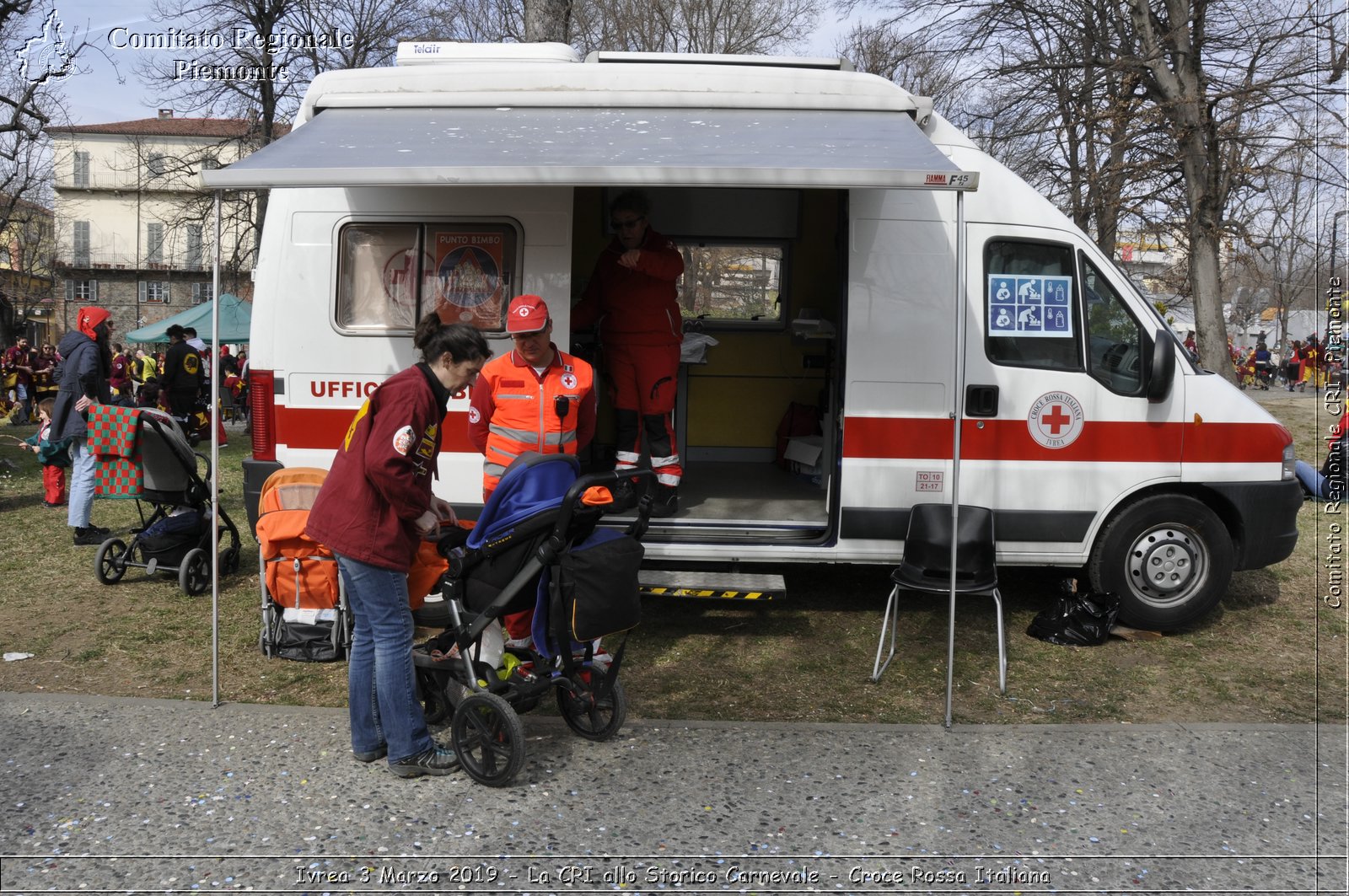 Ivrea 3 Marzo 2019 - La CRI allo Storico Carnevale - Croce Rossa Italiana - Comitato Regionale del Piemonte