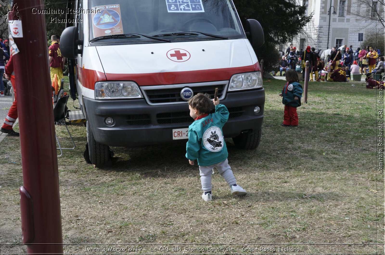 Ivrea 3 Marzo 2019 - La CRI allo Storico Carnevale - Croce Rossa Italiana - Comitato Regionale del Piemonte