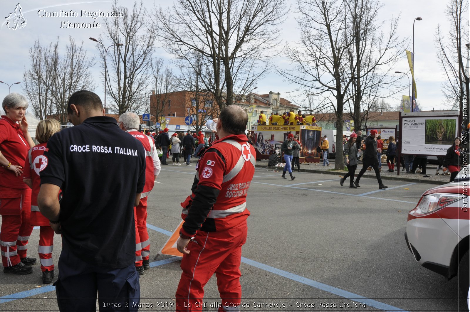 Ivrea 3 Marzo 2019 - La CRI allo Storico Carnevale - Croce Rossa Italiana - Comitato Regionale del Piemonte