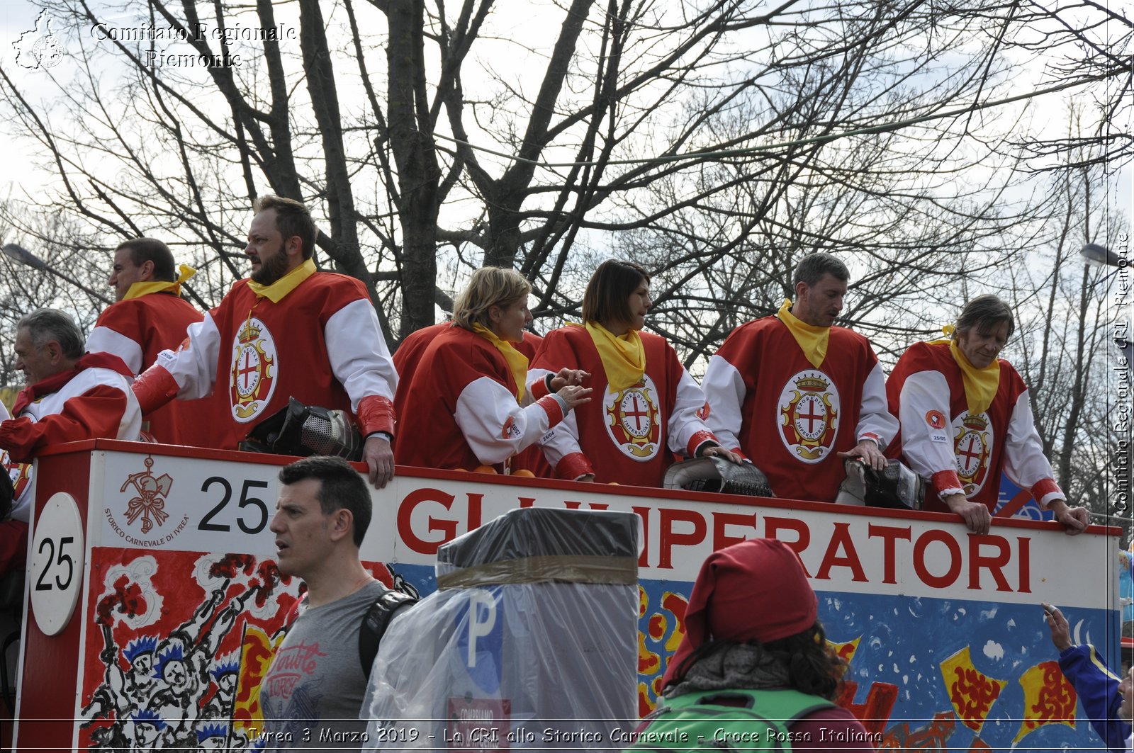 Ivrea 3 Marzo 2019 - La CRI allo Storico Carnevale - Croce Rossa Italiana - Comitato Regionale del Piemonte