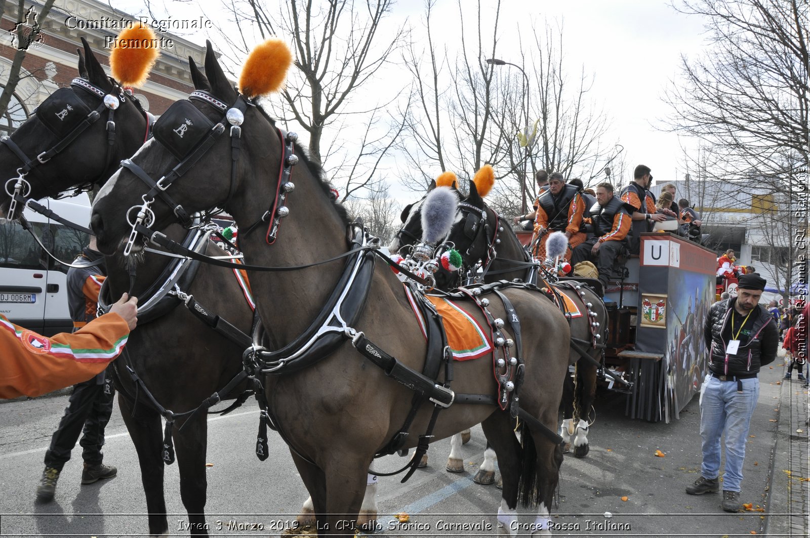 Ivrea 3 Marzo 2019 - La CRI allo Storico Carnevale - Croce Rossa Italiana - Comitato Regionale del Piemonte