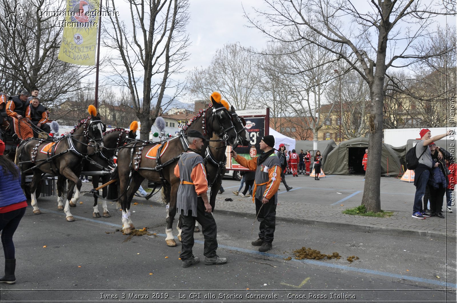 Ivrea 3 Marzo 2019 - La CRI allo Storico Carnevale - Croce Rossa Italiana - Comitato Regionale del Piemonte