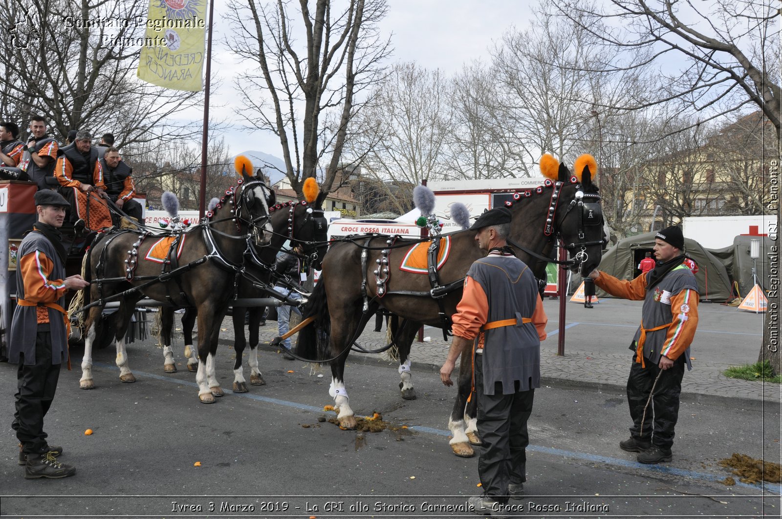 Ivrea 3 Marzo 2019 - La CRI allo Storico Carnevale - Croce Rossa Italiana - Comitato Regionale del Piemonte