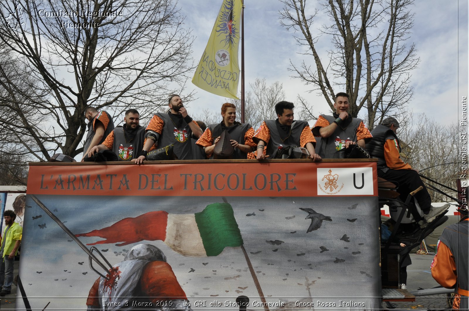 Ivrea 3 Marzo 2019 - La CRI allo Storico Carnevale - Croce Rossa Italiana - Comitato Regionale del Piemonte