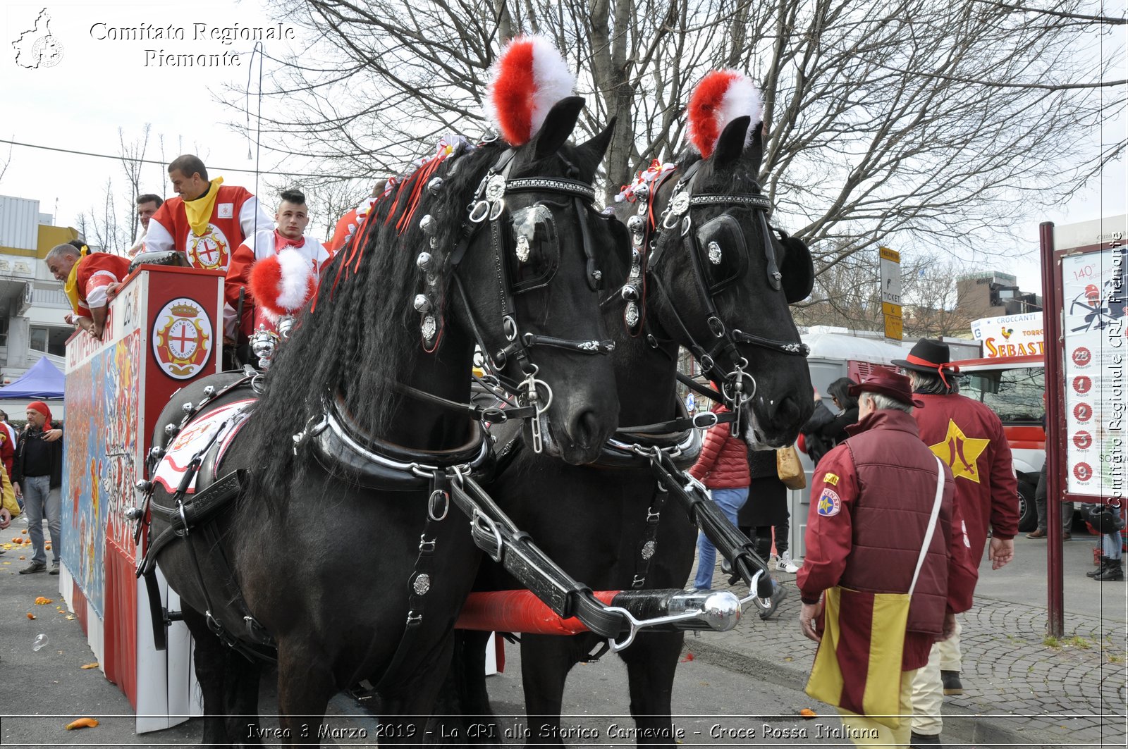 Ivrea 3 Marzo 2019 - La CRI allo Storico Carnevale - Croce Rossa Italiana - Comitato Regionale del Piemonte